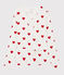 Women's Cotton Wrapover Cardigan MARSHMALLOW white/TERKUIT red
