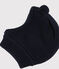 Baby's unisex plain balaclava SMOKING blue