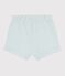 Babies' plain cotton shorts blue