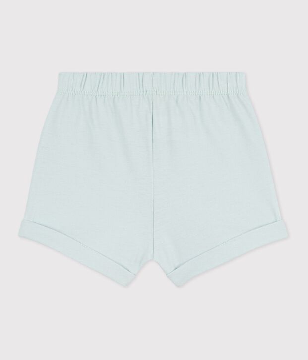 Babies' plain cotton shorts SPRAY