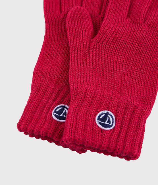 Unisex Children's Gloves TERKUIT red