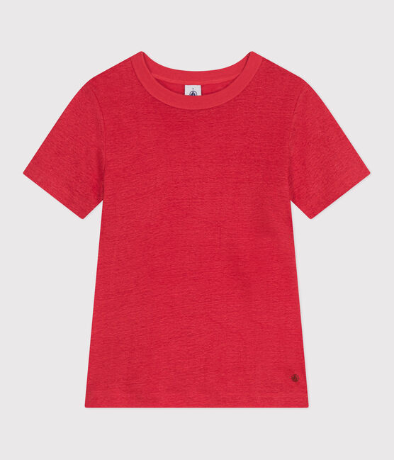 Women's short-sleeved linen T-shirt SPI