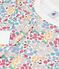 Children's floral cotton pyjamas white/multicolor