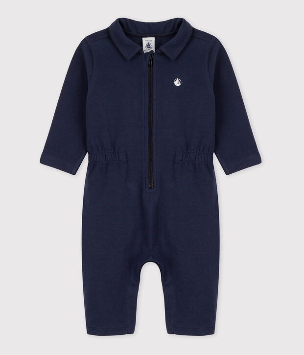 Babies' Thick Jersey Playsuit SMOKING