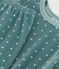 Children's Unisex Star Velour Pyjamas BRUT blue/MARSHMALLOW white