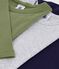 Pack of children's long-sleeved plain T-shirts multicolor
