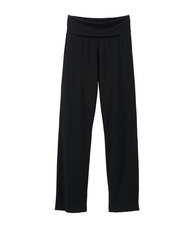 Women's knit trousers black