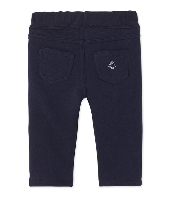 Baby boy's fleece pants SMOKING blue