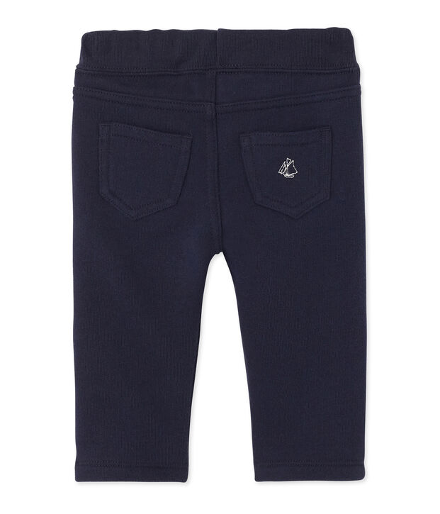 Baby boy's fleece pants blue