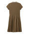Dress inspired by the polo SHITAKE brown