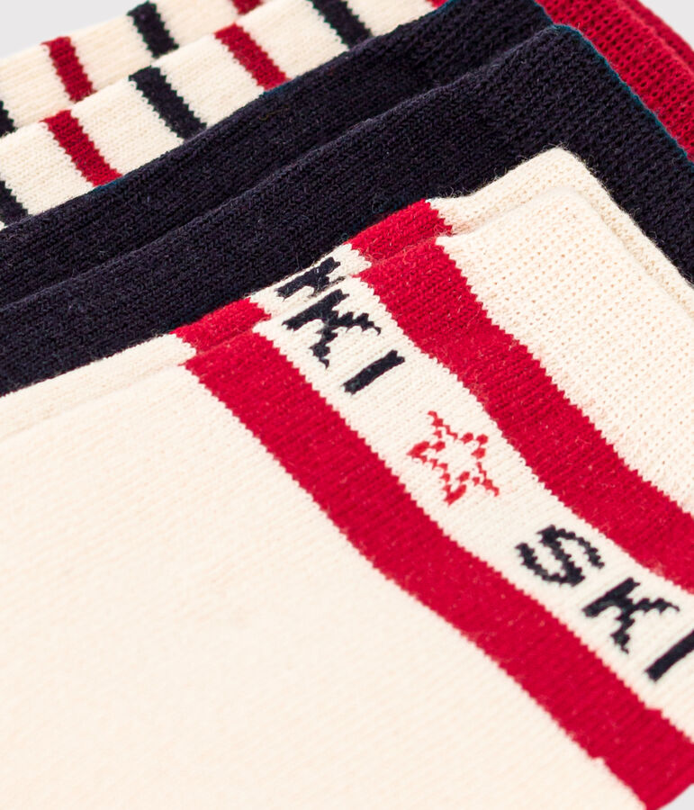 Children's Unisex SKI Socks - 3-Pack multicolor