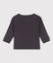 Babies' Long-Sleeved Ribbed T-Shirt DUMBO grey