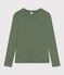 Women's Iconic Cotton Round Neck T-Shirt CROCO green