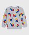 Children's printed cotton sweatshirt FUMEE /MULTICO