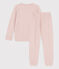 Children's Unisex Brushed Terry Pyjamas SALINE pink