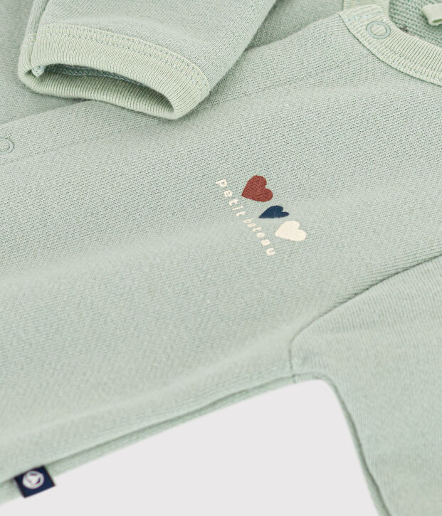 Babies' Fleece Jumpsuit green