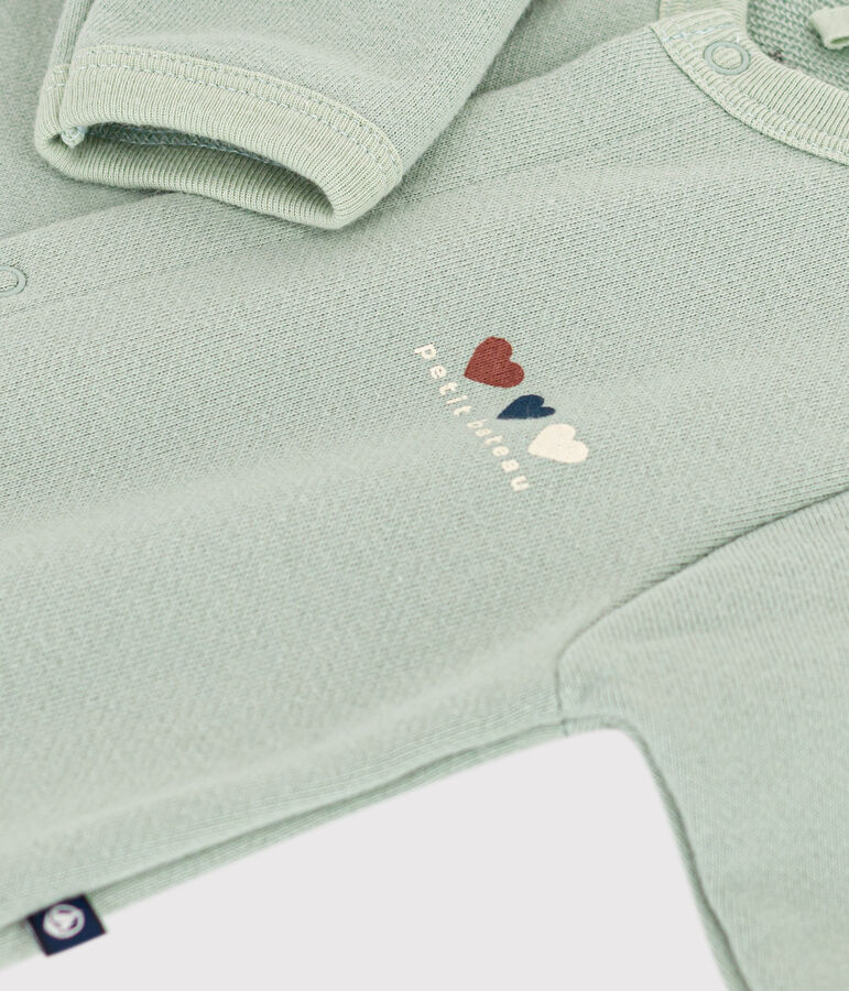 Babies' Fleece Jumpsuit green