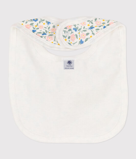 Cotton Floral Bib MARSHMALLOW white/MULTICO white