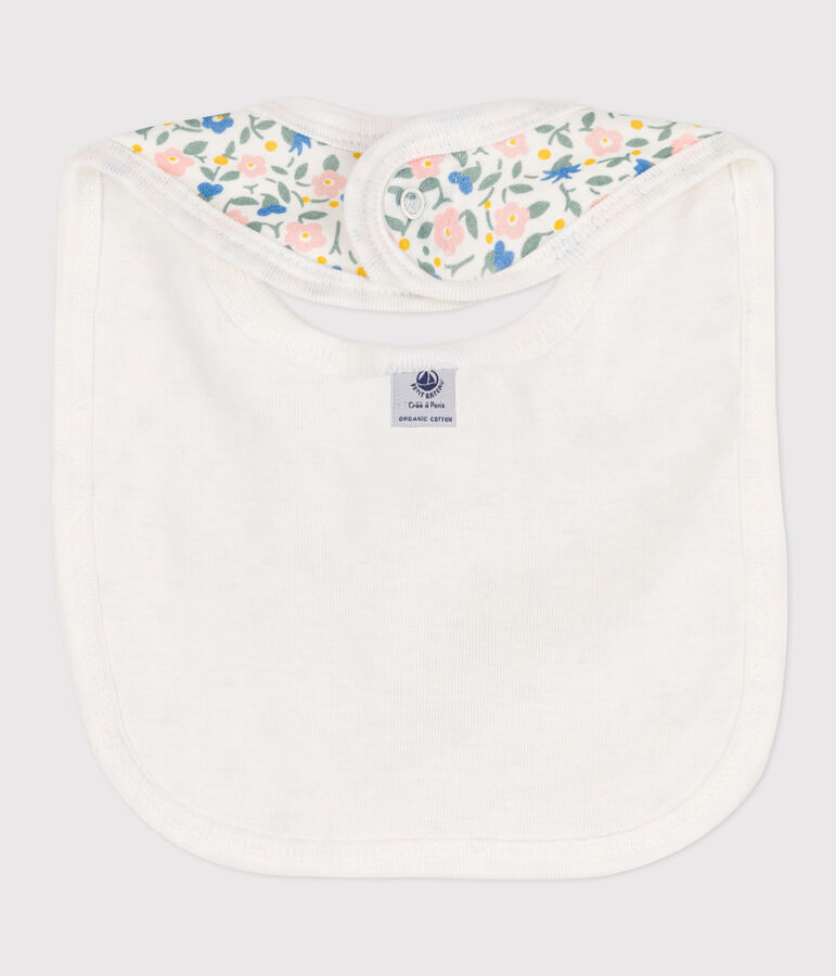 Cotton Floral Bib white/multicolor