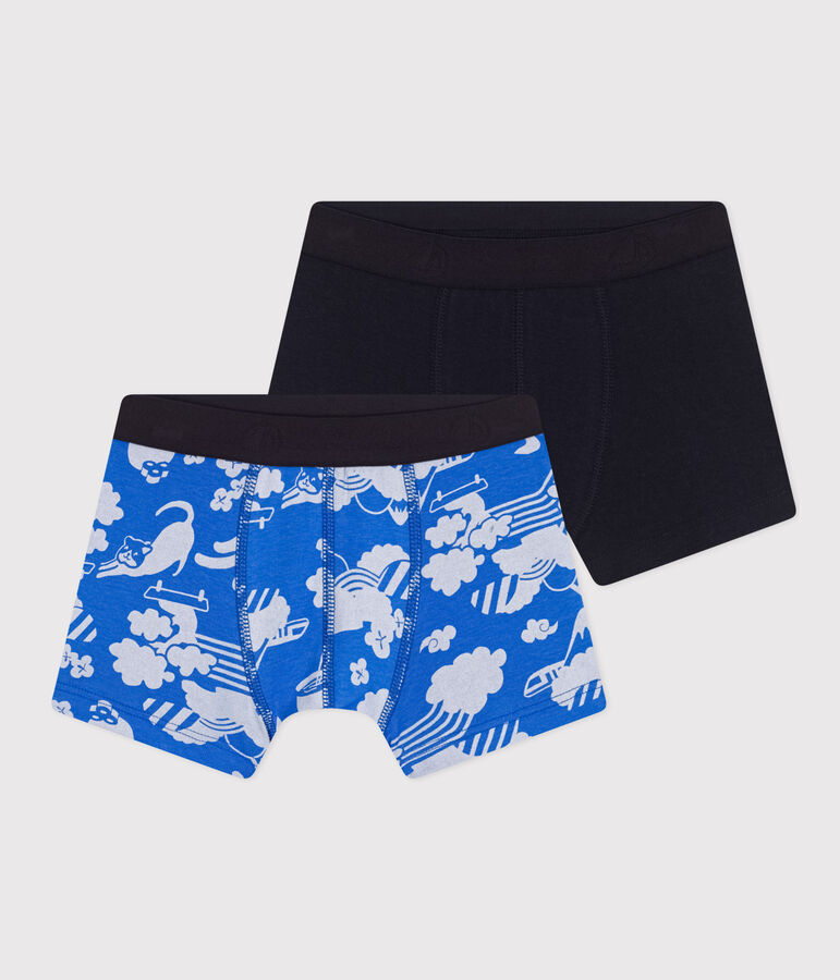 Children's Cotton Boxers - 2-Pack multicolor
