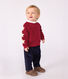 Babies' soft, warm, star-patterned cotton sweatshirt