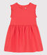 Babies' Sleeveless Linen Dress