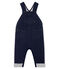 Baby Boys' Long Fleece Dungarees SMOKING blue