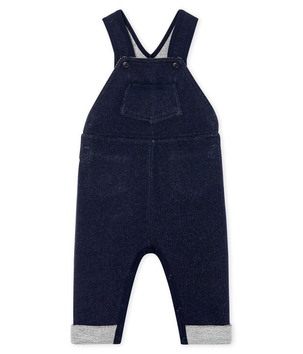 Baby Boys' Long Fleece Dungarees SMOKING