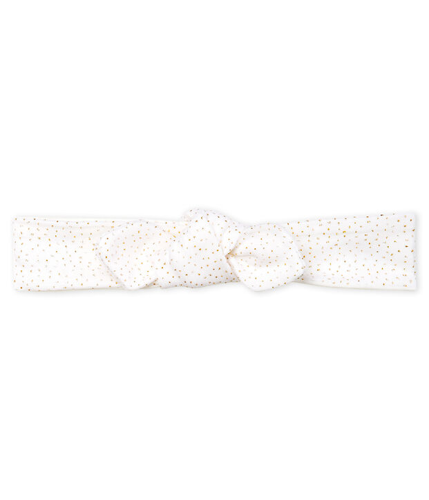 Girls' Headband white/pink
