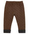 Baby Boys' Houndstooth Tube Knit Trousers CITY black/COCOA brown