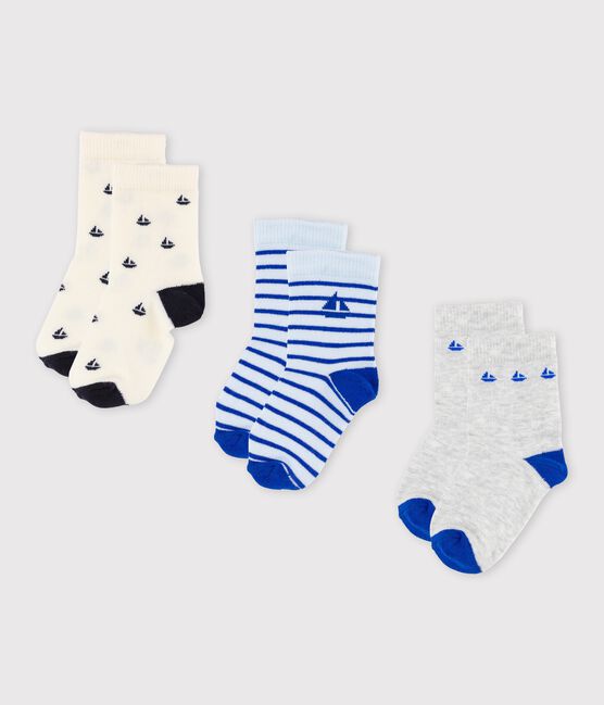Set of 3 pairs of socks for baby boys variante 2