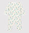 Babies' Floral Footless Cotton Sleepsuit white/multicolor