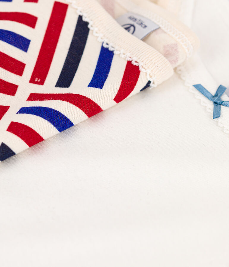 Girls' Cotton Vests - 2-Pack multicolor