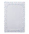 Baby boy's fitted crib sheet with stars ECUME white/MULTICO white