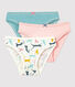 Girls' Cotton/Lyocell Briefs - 3-Pack