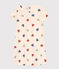 Children's Heart Motif Cotton Nightdress AVALANCHE white/MULTICO