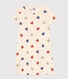 Children's Heart Motif Cotton Nightdress