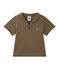 Baby boy's short-sleeved T-shirt SHITAKE brown