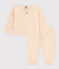 Cotton Knit Clothing - 2-Piece Set AVALANCHE Ecru