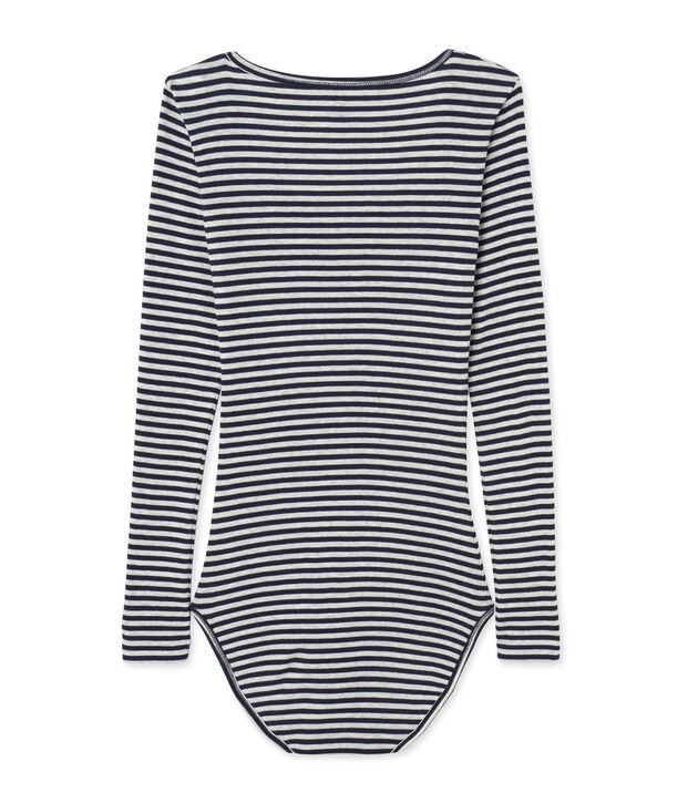 Women's Colette bodysuit blue/grey