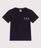 Boys' Lightweight Jersey T-shirt SMOKING blue