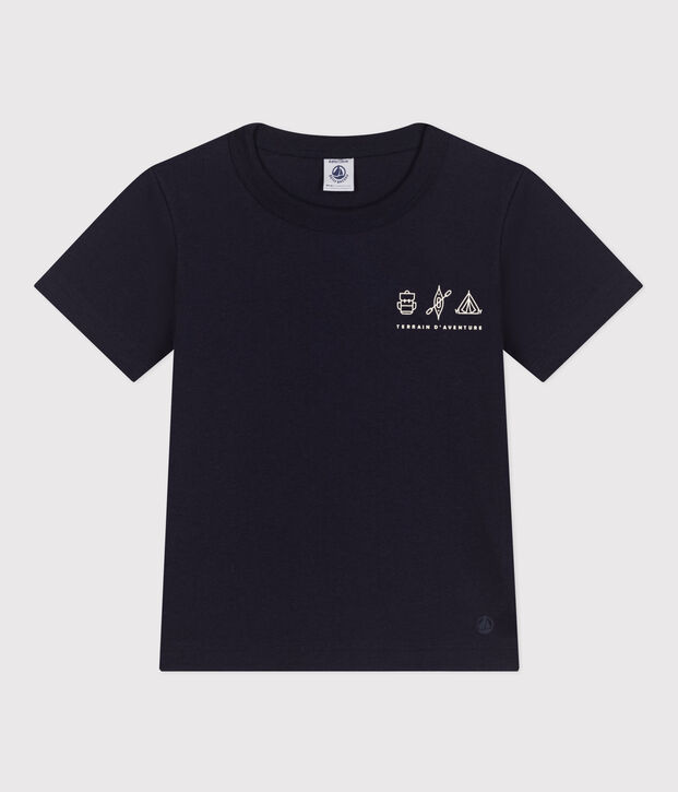 Boys' Lightweight Jersey T-shirt SMOKING