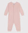 Footless Cotton and Lyocell Sleepsuit SALINE pink