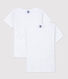Boys' White Short-sleeved T-Shirts - 2-Pack