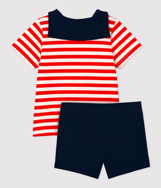 Babies' Sailor Clothing - 2-Piece Set PEPS red/MULTICO white