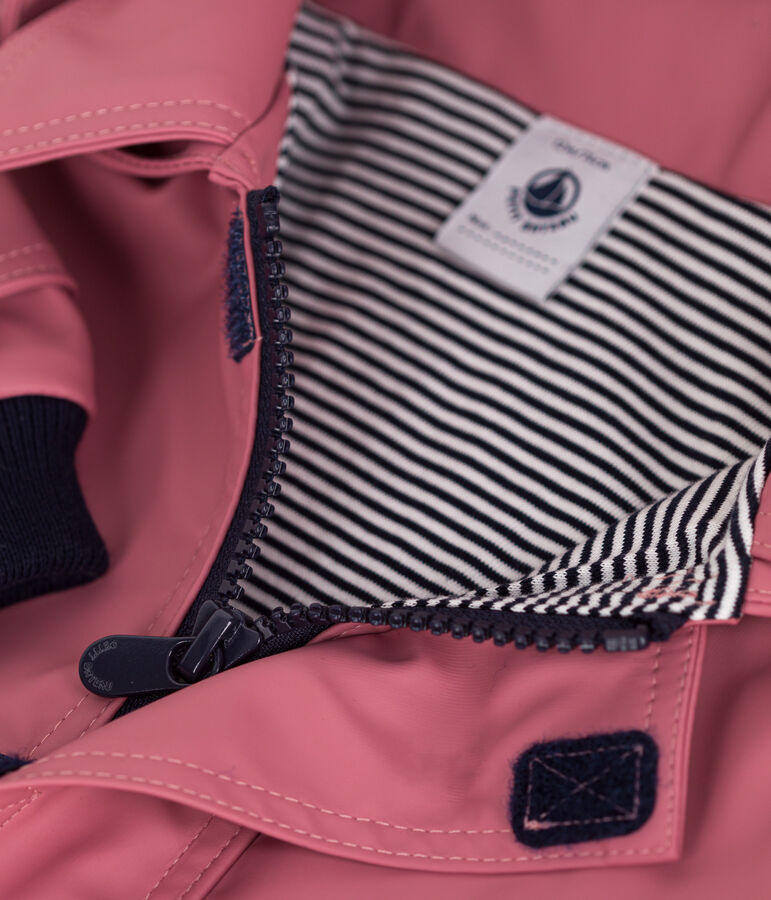 Babies' iconic raincoat ROSEWOOD pink