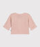 Babies' Moss Stitch Knit Cardigan SALINE pink