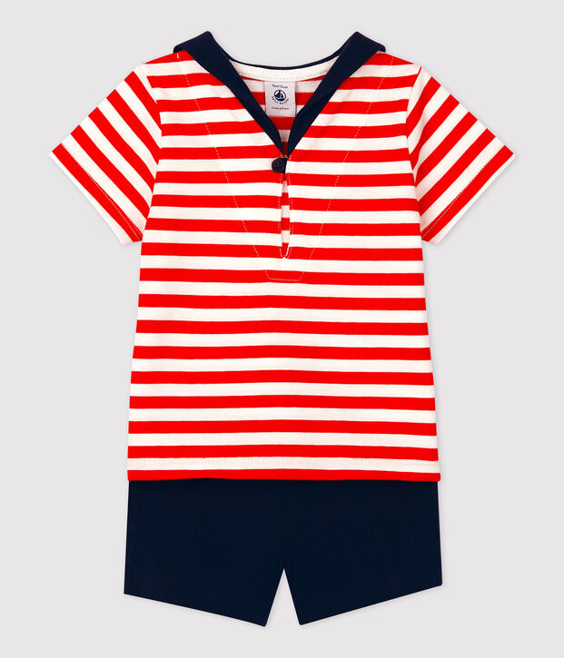 Babies' Sailor Clothing - 2-Piece Set red/multicolor