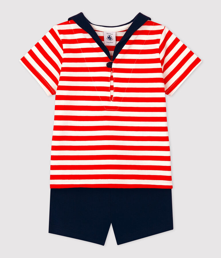 Babies' Sailor Clothing - 2-Piece Set red/multicolor