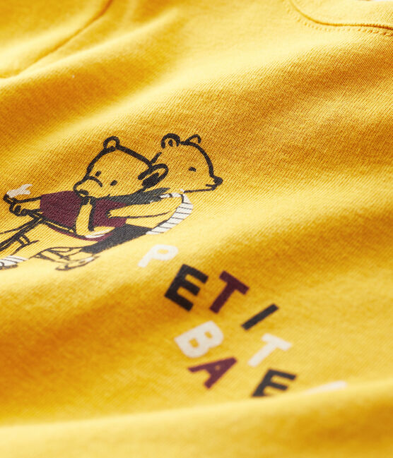 Baby boy's t-shirt BOUDOR yellow